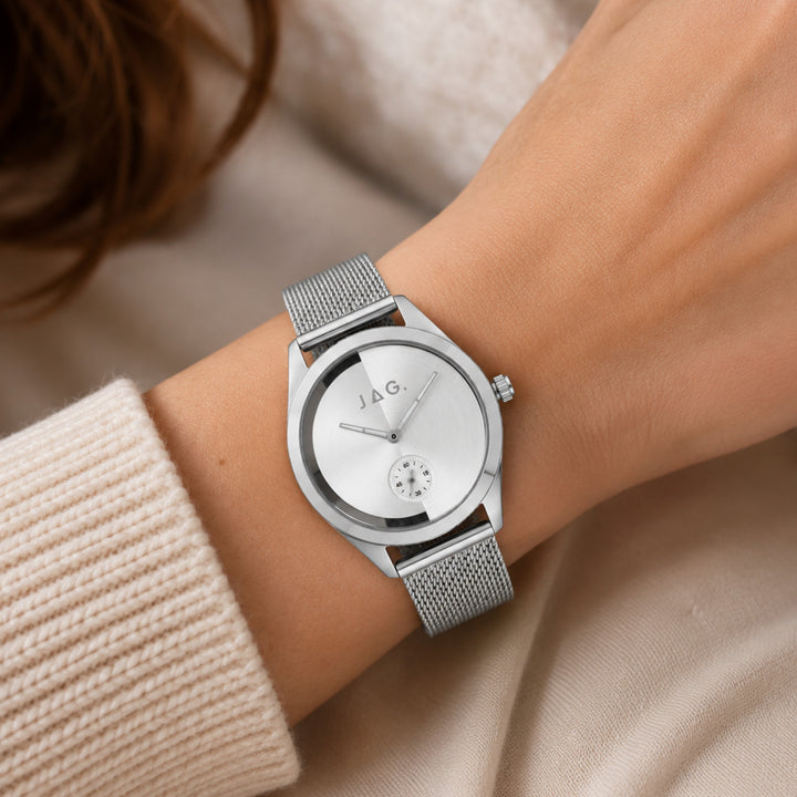 Harrow Silver Stainless Steel 36mm Watch