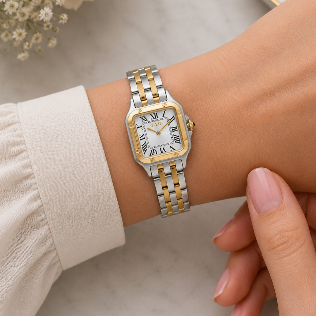 Riana Two-Tone Alloy 26mm Watch