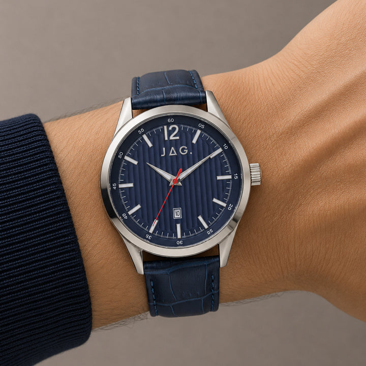 Colo Silver Stainless Steel 44mm Watch