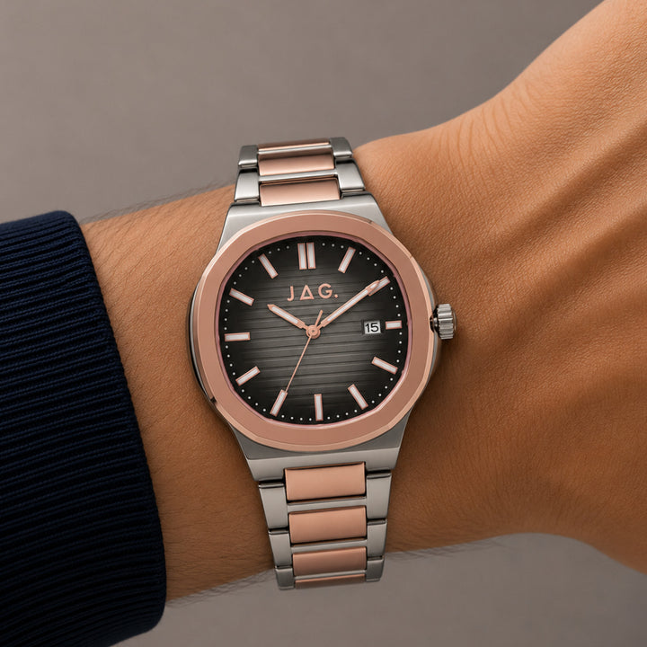 Eaton Two-Tone Alloy 42mm Watch
