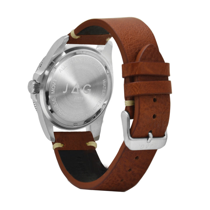 Windsor Brown Stainless Steel 44mm Watch