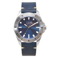 Windsor Blue Stainless Steel 44mm Watch