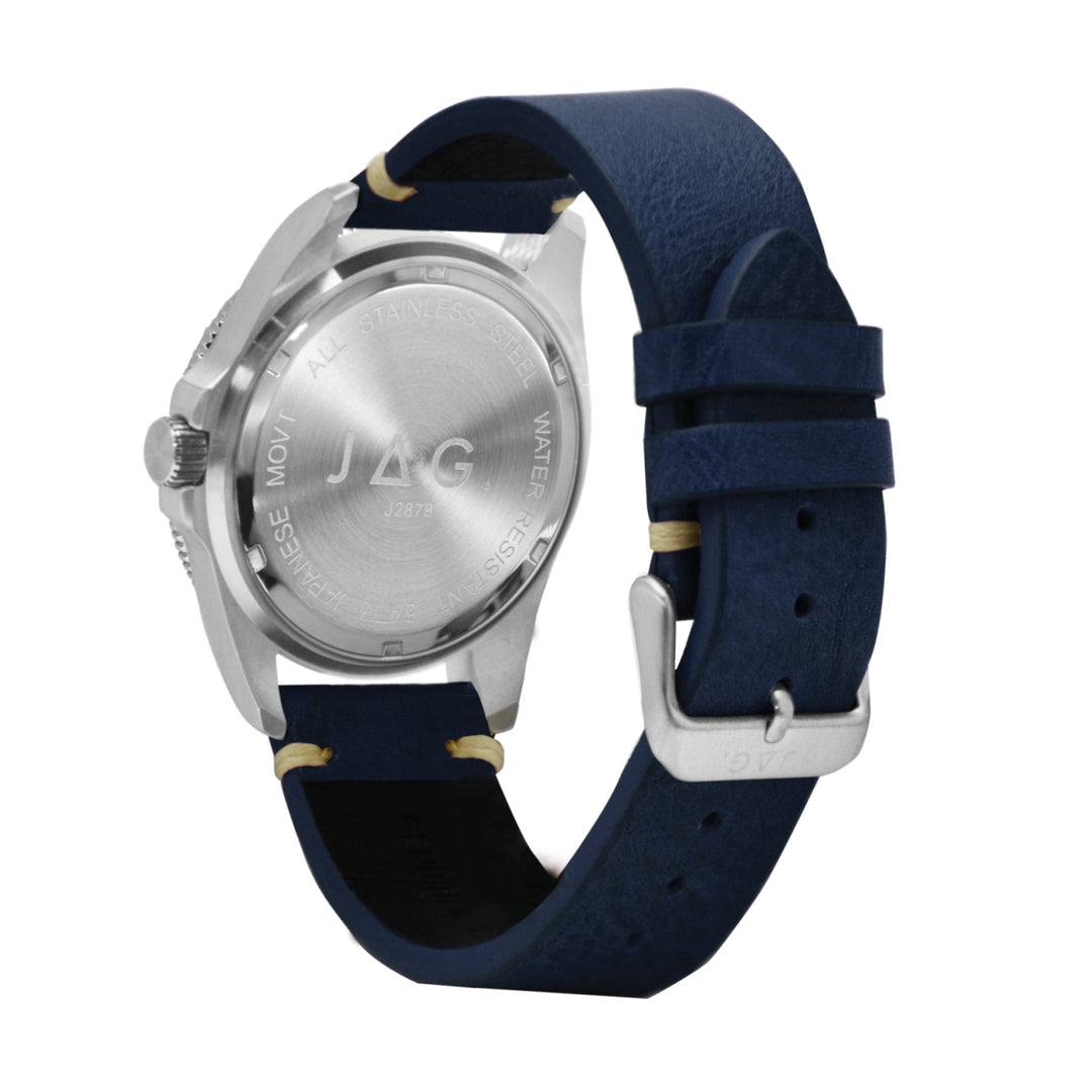 Windsor Blue Stainless Steel 44mm Watch