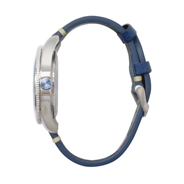 Windsor Blue Stainless Steel 44mm Watch