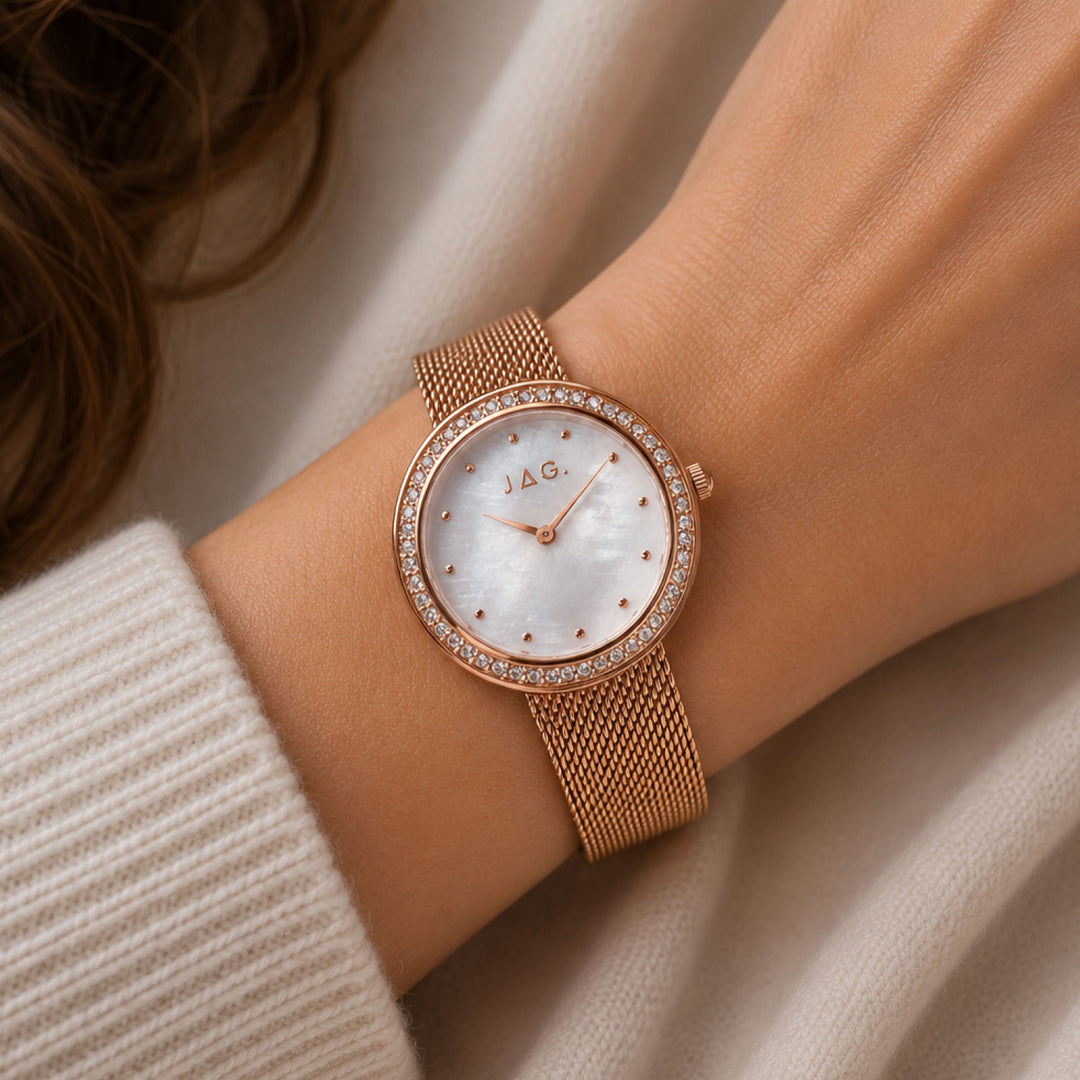 Henley Rose Gold Stainless Steel 35mm Watch