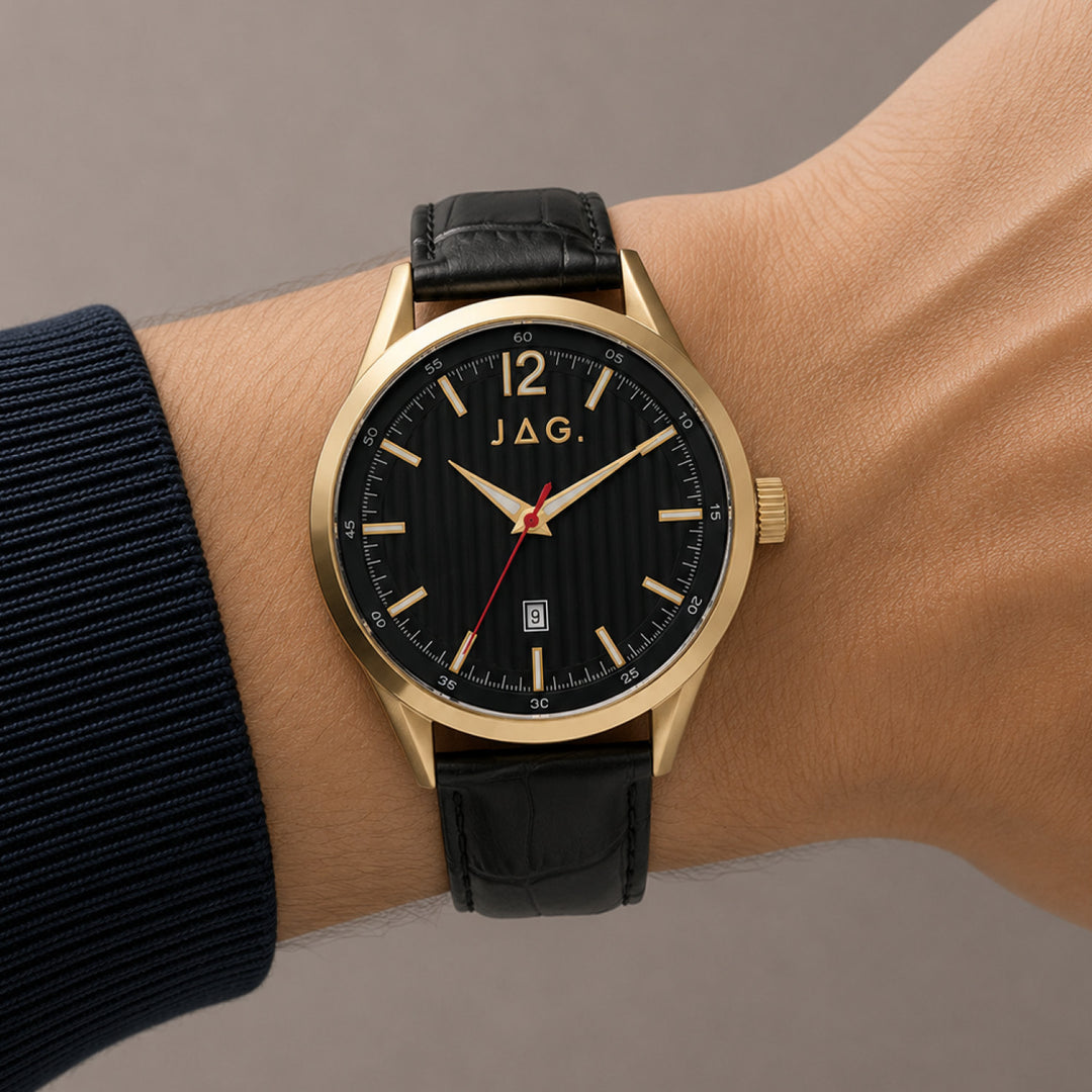 Colo Black Stainless Steel 44mm Watch