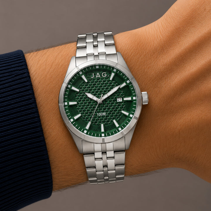 Forster Green Stainless Steel 42mm Watch