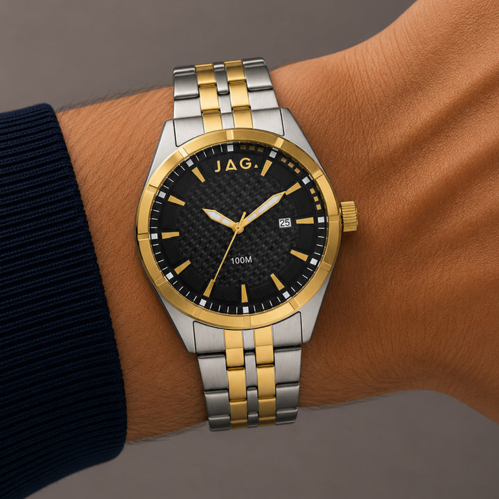Forster Black Stainless Steel 42mm Watch