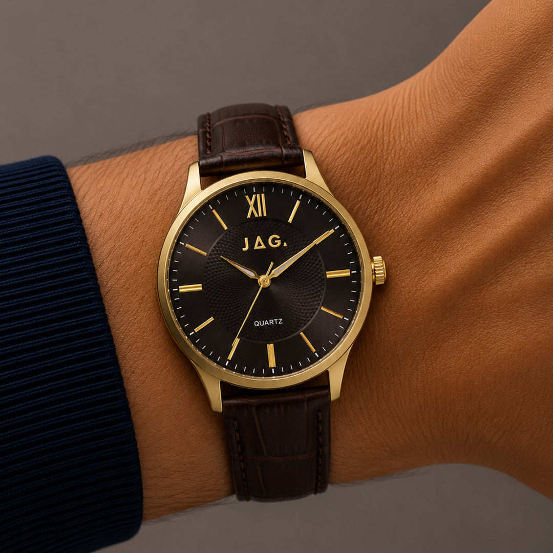 Geelong Black Stainless Steel 41mm Watch