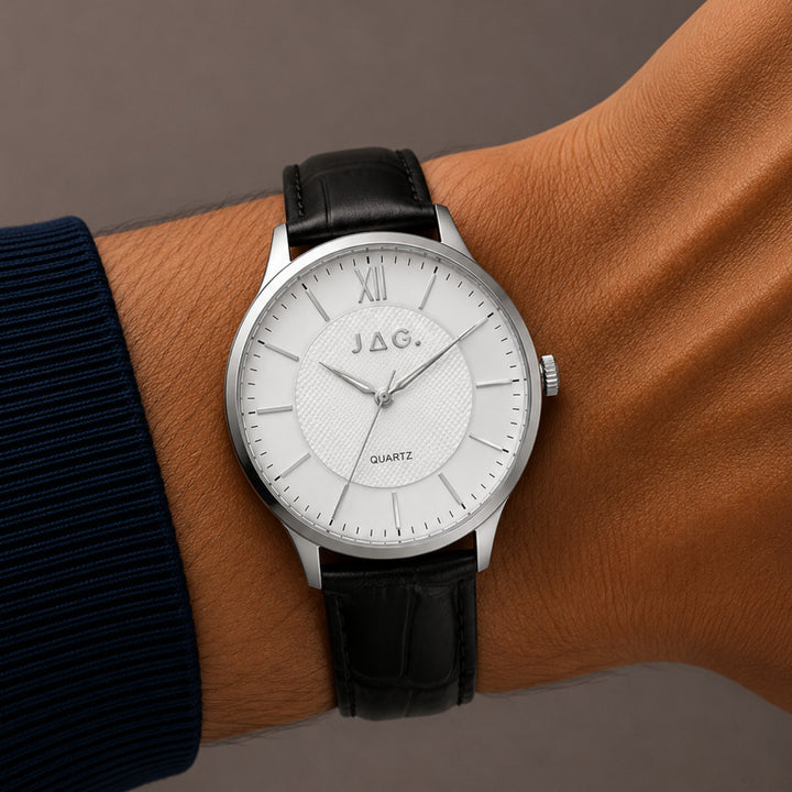 Geelong White Stainless Steel 41mm Watch