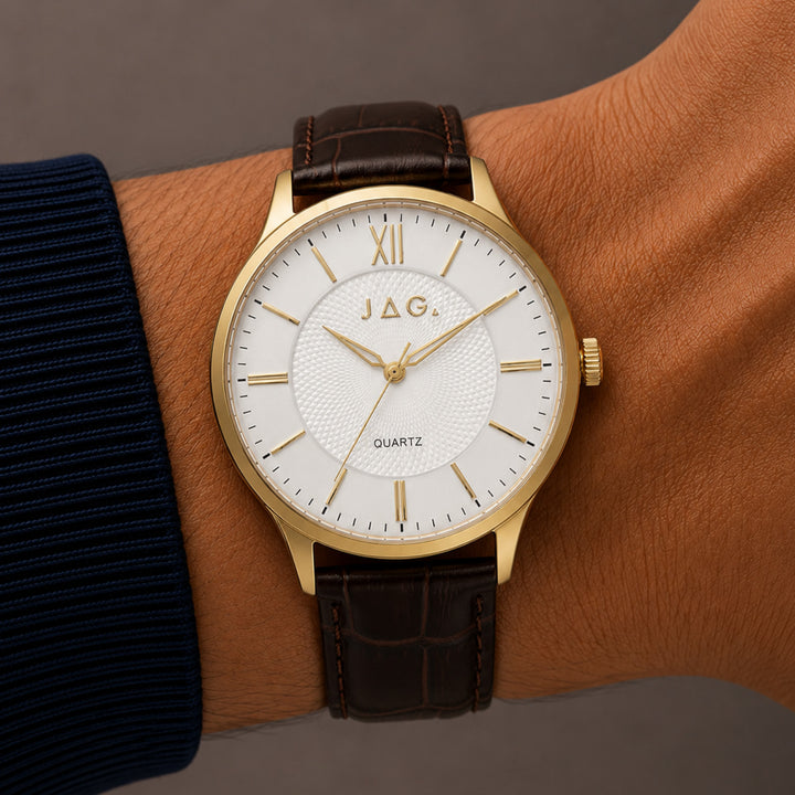 Geelong White Stainless Steel 41mm Watch
