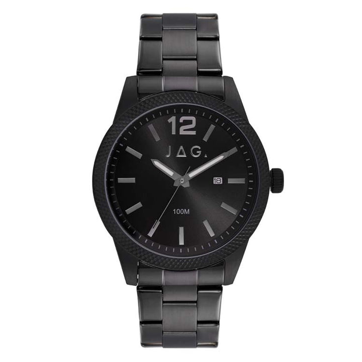 Apollo Black Stainless Steel 45mm Watch