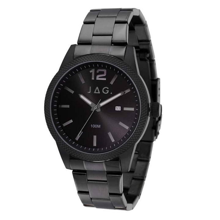 Apollo Black Stainless Steel 45mm Watch