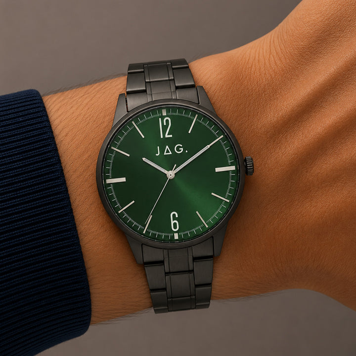 Gawler Green Stainless Steel 45mm Watch