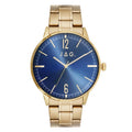 Gawler Blue Stainless Steel 45mm Watch