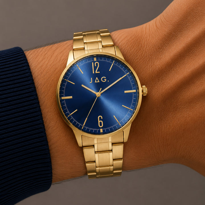 Gawler Blue Stainless Steel 45mm Watch