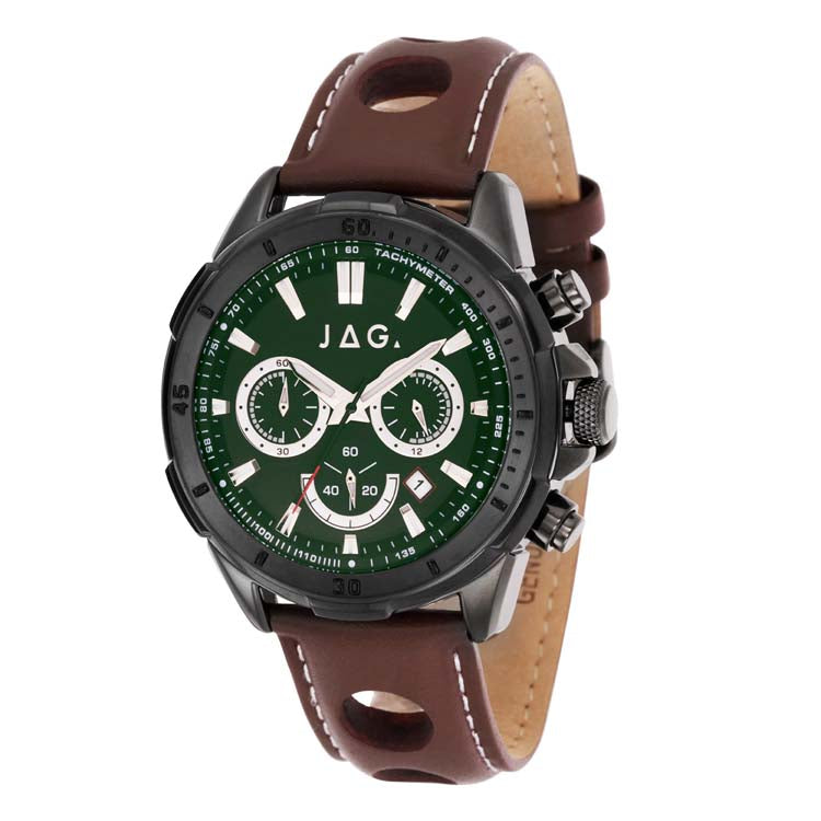 Jag Winton Green Stainless Steel 44mm Watch