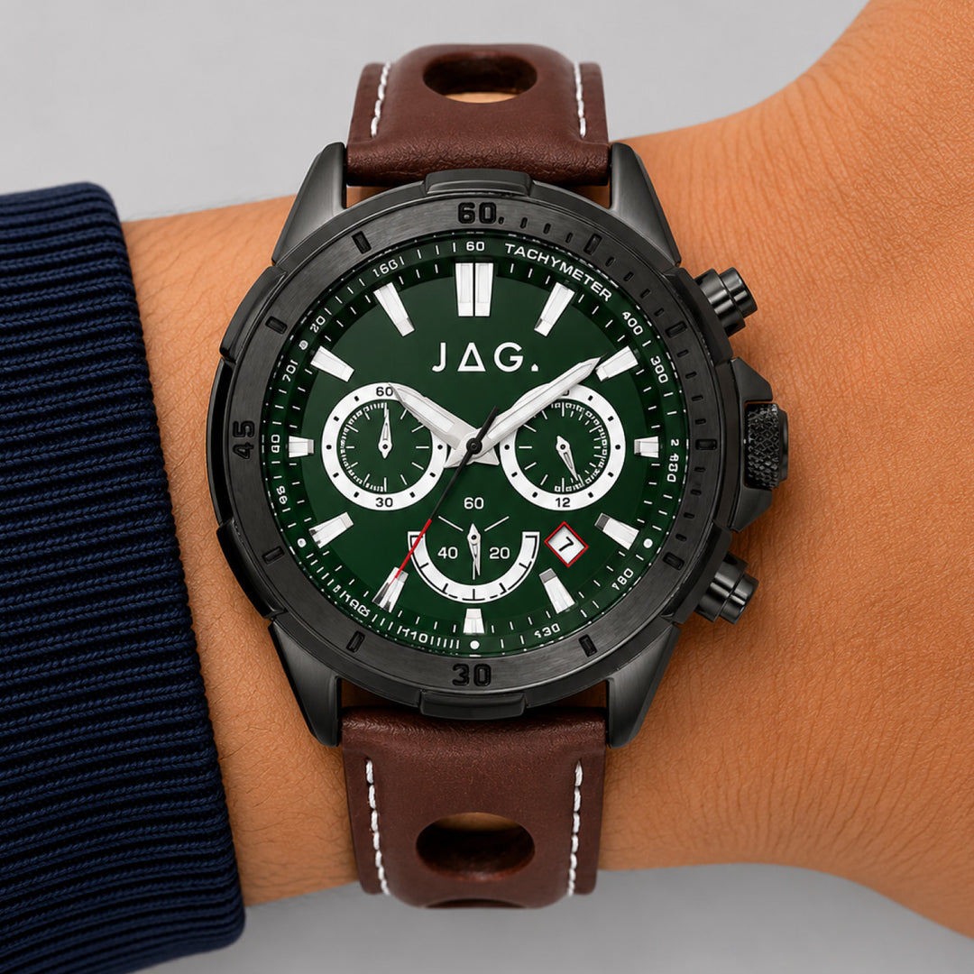 Winton Green Stainless Steel 44mm Watch
