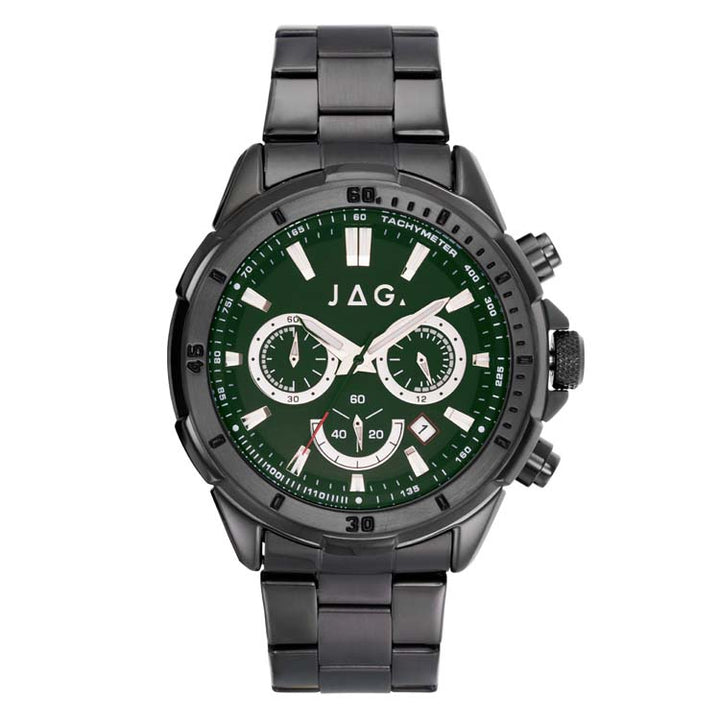 Jag Winton Green Stainless Steel 44mm Watch