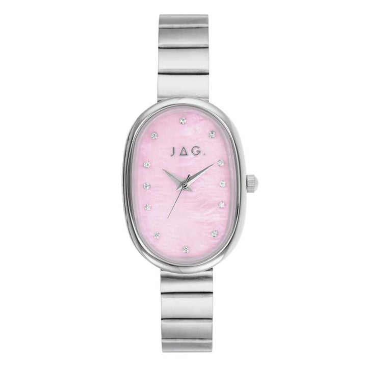 Jag Lorne Pink Mother Of Pearl Alloy 23.5mm Watch