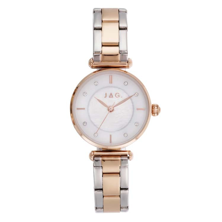 Portland White Mother Of Pearl Alloy 28mm Watch