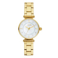 Portland White Mother Of Pearl Alloy 28mm Watch