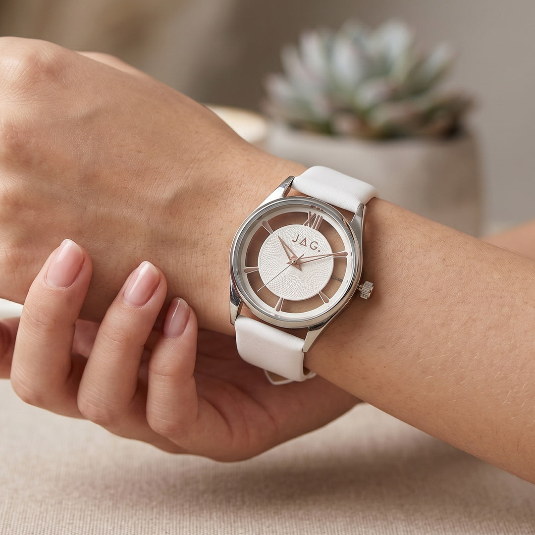 Croydon White Alloy 34mm Watch