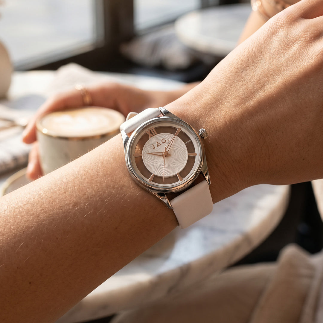 Croydon White Alloy 34mm Watch