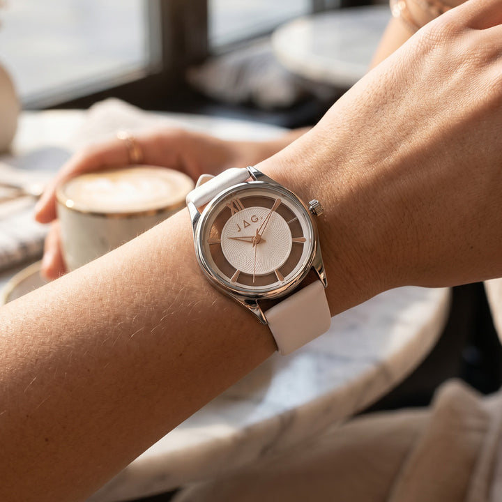 Croydon White Alloy 34mm Watch