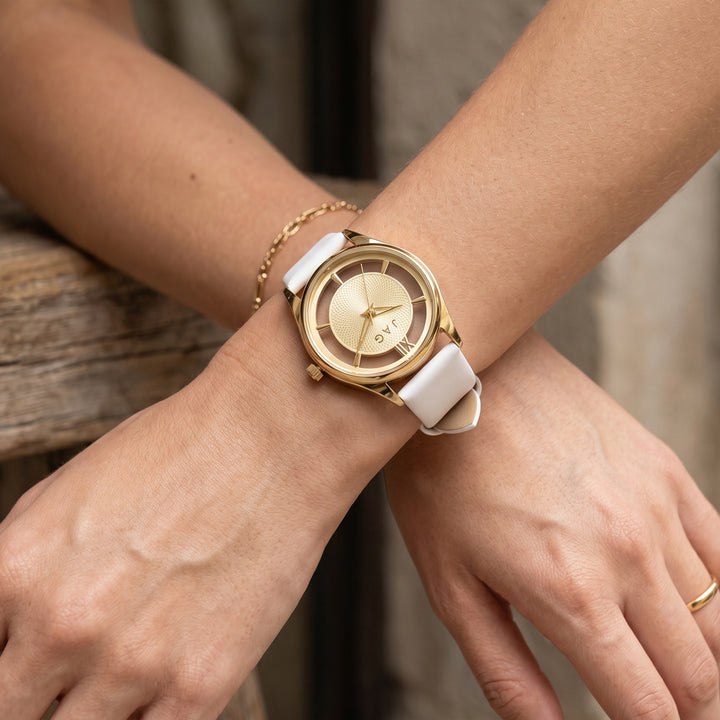 Croydon White Alloy 34mm Watch