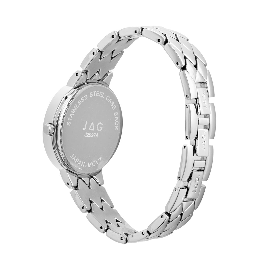 JAG Balmoral Womens Blue Dial 36mm Silver Watch
