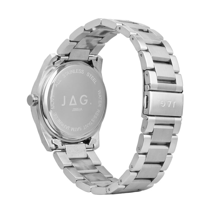 JAG Beaufort Mens Green Dial 41.8mm Silver Watch