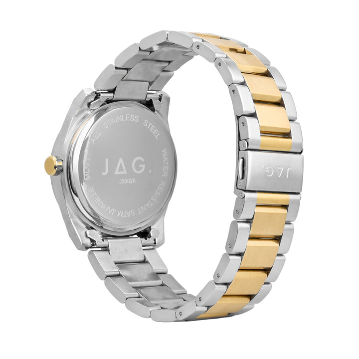 JAG Beaufort Mens Blue Dial 41.8mm Two-Tone Watch