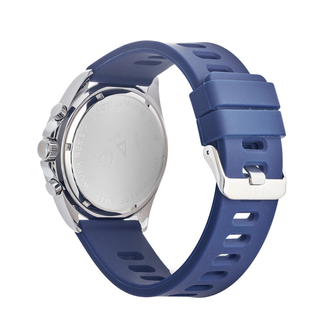 JAG Beachport Mens Navy Dial 46mm Navy Watch