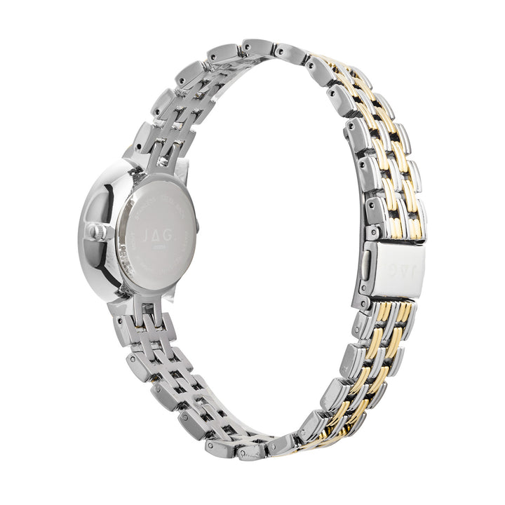JAG Iluka Womens Green MOP Dial 30mm Two-Tone Watch