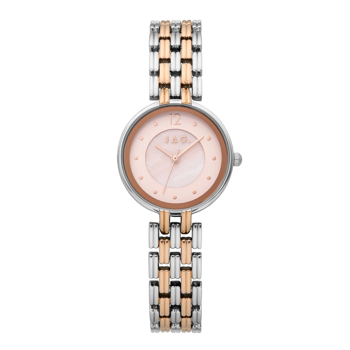 JAG Iluka Womens Pink MOP Dial 30mm Two-Tone Watch