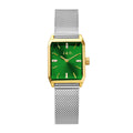 Sorrento Womens Green Dial 24mm Gold & Silver Watch