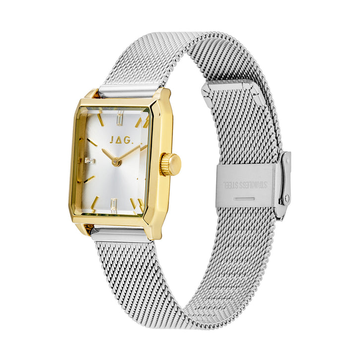 Sorrento Womens Silver Dial 24mm Gold & Silver Watch