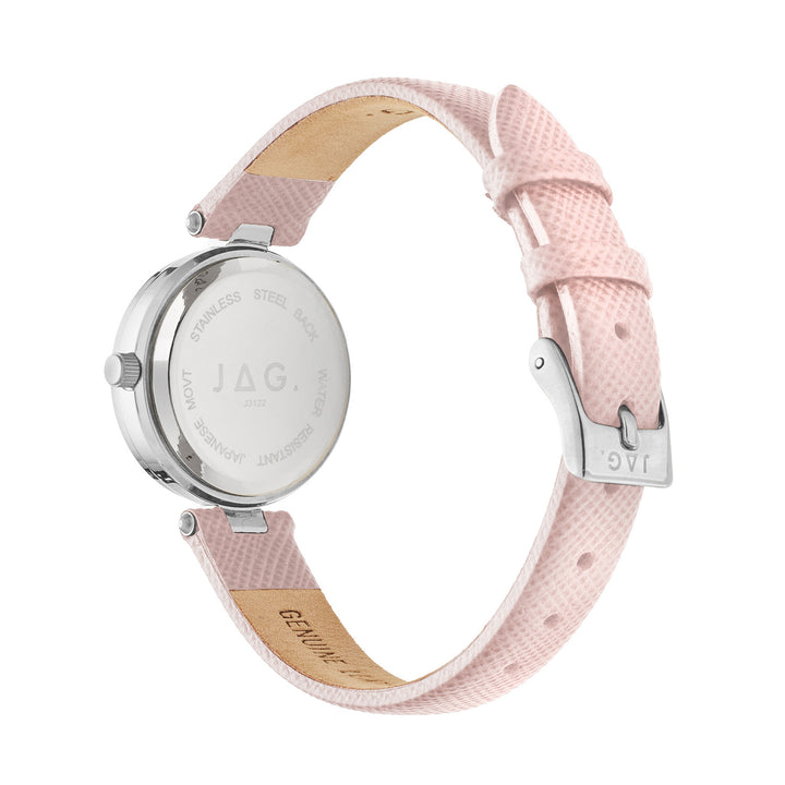 Freya Womens Pink Dial 27mm Pink Strap Watch