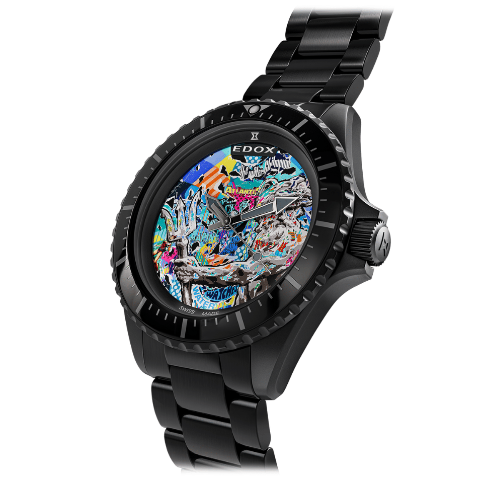 Edox Neptunian Pop Neptunian Automatic Limited Edition