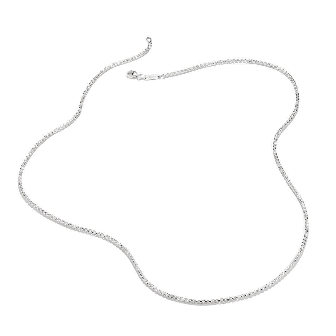 THOMAS SABO Silver-Plated Chain Necklace 2mm