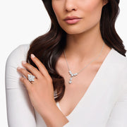 THOMAS SABO Heritage Glam Y-Necklace with White Zirconia Stones