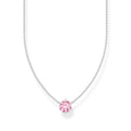 THOMAS SABO Necklace with pink zirconia pendant