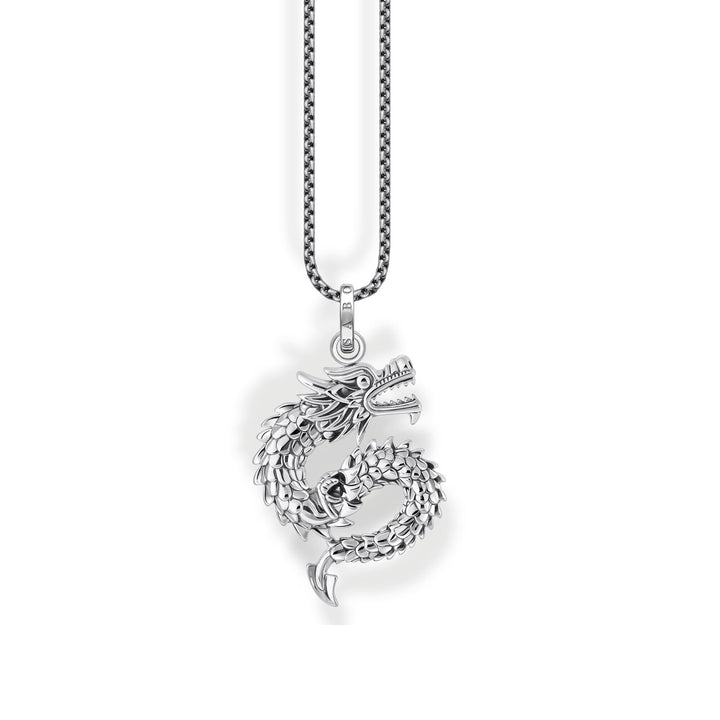 Necklace with dragon pendant | The Jewellery Boutique