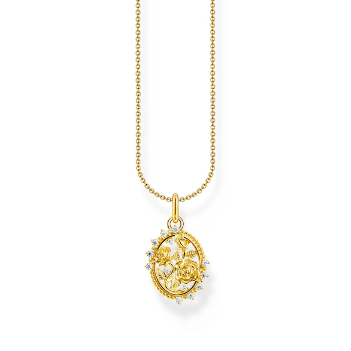 Necklace with pendant Roses Romance | The Jewellery Boutique