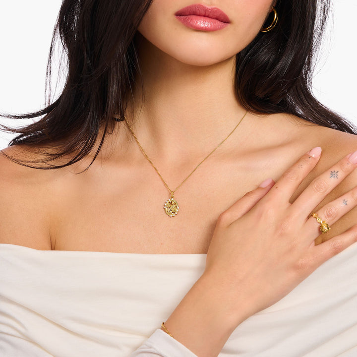 Romance Necklace with Rose pendant