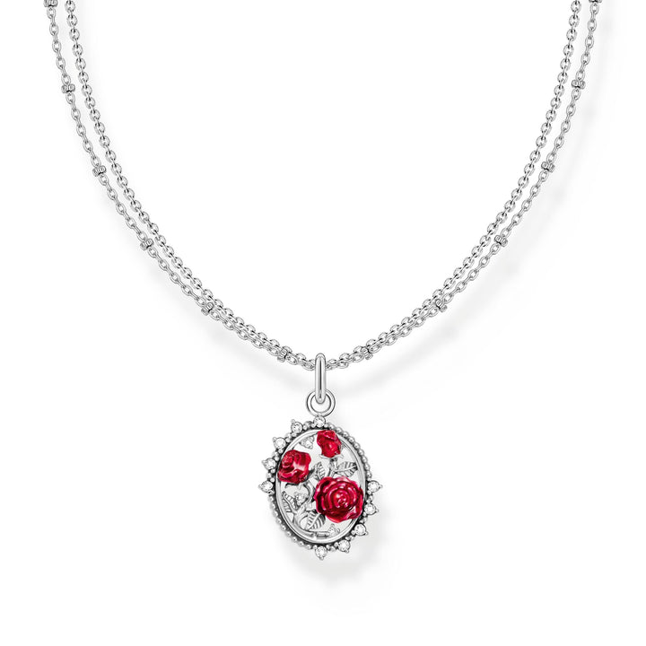 Necklace with pendant Roses Romance | The Jewellery Boutique