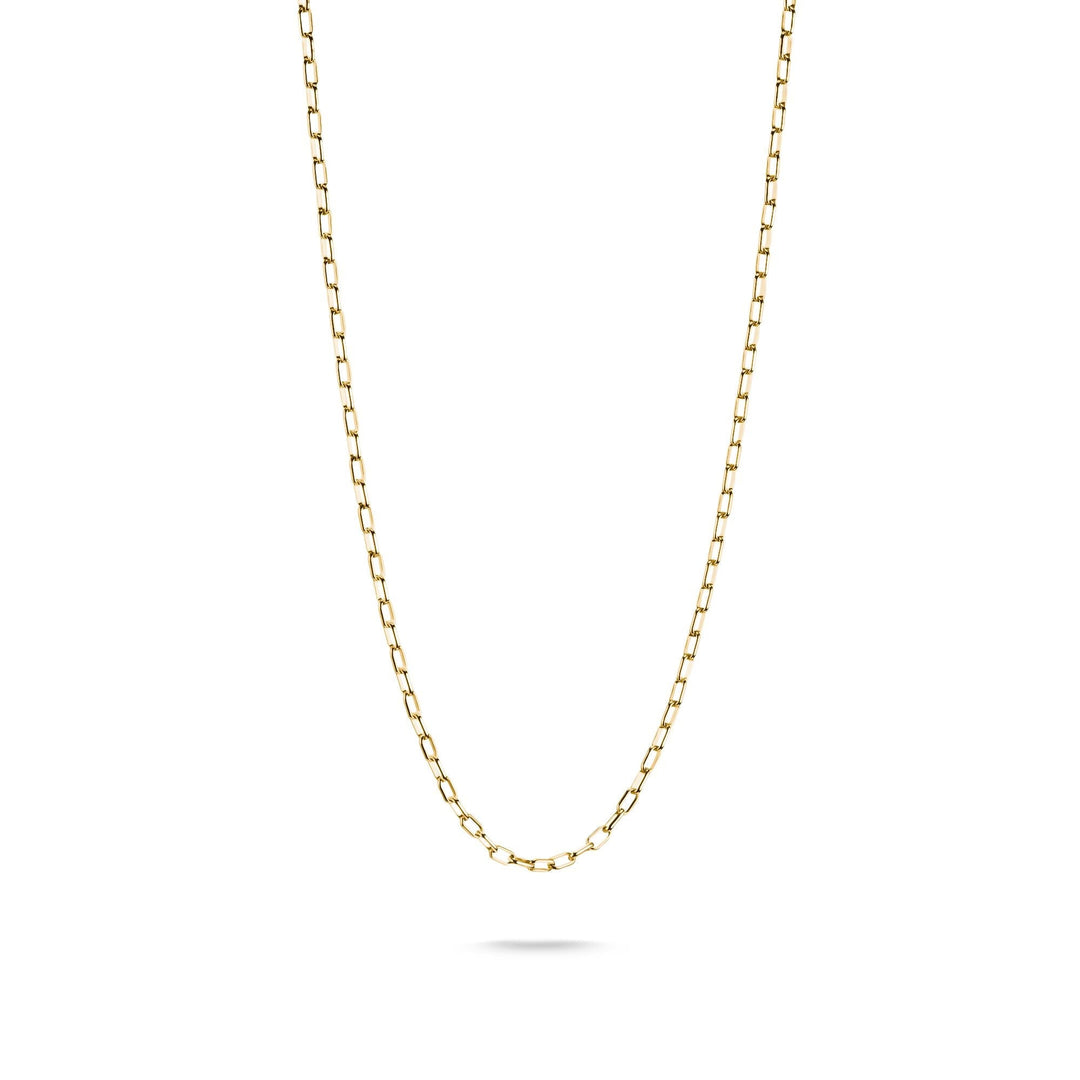 THOMAS SABO Gold-Tone Stainless Steel Paperclip Chain Necklace 2.3mm