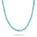 Necklace with Turquoise Amazonite Beads Elyndra | THOMAS SABO Australia