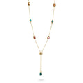 THOMAS SABO Y Necklace with Multi-coloured Stones